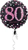 Amscan 3379001 - Standard Folienballon 80. Geburtstag Produktbild-Vorschau 5