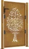 Vidaxl Gate 105x155 cm Baumdesign Acier corten Voir les images du produit 4