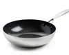GreenPan Geneva, Kulatý, Wok / Stir-fry pánev, Nerezová Náhled obrázku produktu 1