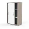 A product shot of a wardrobe with sliding doors. Produktbild-Vorschau