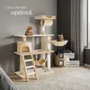 Arbre à chat MARCEL 141 cm - beige Voir les images du produit 3