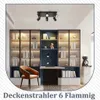 ZMH LED Deckenleuchte Schwarz 2ER Deckenstrahler: GU10 Produktbild-Vorschau 8