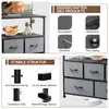 Kommode TV-Schrank mit 5 Schubladen Sideboard Lowboard TV Produktbild-Vorschau 5