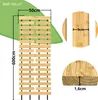 be4nature drewniana ścieżka ogrodowa 50x600 cm Naturalny – Podgląd zdjęcia produktu 2