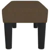 vidaXL Panca marrone scuro 70x30x30 cm tessuto Anteprima dell’immagine prodotto 8