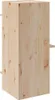 vidaXL Domek dla kota biały 43x43x90 cm lite drewno sosnowe Podgląd zdjęcia produktu 4