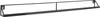 LOFT42 Pictured Wandregal - Metall - Schwarz - 8x110x8 Produktbild-Vorschau 1