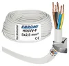 EBROM - 15 Meter Herdanschlussleitung H05VV-F 5G2,5 mm2 - Produktbild-Vorschau 1