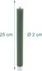 Relaxdays LED Stabkerzen, 4er Set, HxD: 25 x 2 cm, Produktbild-Vorschau 4