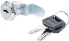 A lock cylinder and two keys are shown against a white background. Náhled obrázku produktu