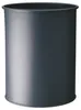 DURABLE Papierkorb Metall 15L rund, 330123 silber Produktbild-Vorschau 2
