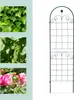 Relaxdays Rankgitter 2er Set, Metall, 180 x 50 cm, Vintage Produktbild-Vorschau 3