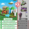 Blocs de construction magnétiques,100 pièces de blocs de Voir les images du produit 4