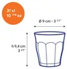 Le Picardie - Verre à eau - Bleu Marine - 31cl (Lot de 6) Voir les images du produit 3