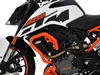 ZIEGER crash bar kompatibilní s KTM 125 Duke oranžová Náhled obrázku produktu 2