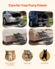 VEVOR Hundetreppe Auto Klappbar 5-Stufig, Extra Breite Produktbild-Vorschau 6