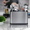 AIORBER Držák na příbory z nerezové oceli, košík na příbory Náhled obrázku produktu 6