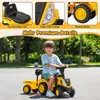 COSTWAY dziecięcy traktor do zjeżdżania, licencjonowany Podgląd zdjęcia produktu 9