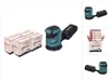 Makita DBO 180 Z Akku Exzenterschleifer 18 V 125 mm + 4x Produktbild-Vorschau 1
