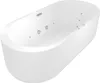 freistehende Badewanne Wanne F26 170x80cm Whirlpool Luft & Produktbild-Vorschau 1