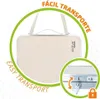 A product image highlighting features of a portable table. Produktbild-Vorschau