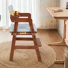 Ezebaby Babyhochstuhl, Holzhochstuhl mit Kissen, für Kinder Produktbild-Vorschau 6