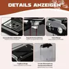 Zimilo Halbautomatische Espressomaschine mit Dampfdüse, Produktbild-Vorschau 5