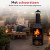 BBQ Collection Buitenhaard met Schoorsteen - Tuinhaard 134 Productafbeelding-voorbeeld 4