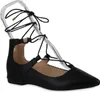 VAN HILL Klassische Damen Ballerinas Geschnürte Flats Produktbild-Vorschau 1