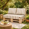 Blomster set paletových polštářů 3dílný 120x80 cm pro Náhled obrázku produktu 3