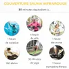 CALMENTA® Couverture Sauna Infrarouge 180x80 cm – Voir les images du produit 2