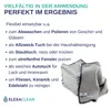 ELEXACLEAN Mikrofasertücher Auto Bad Küche (Grau, 12 St, Produktbild-Vorschau 3