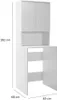 Skye Decor, Adr-482-Bb-1, Waschmaschinenschrank, 100 % Produktbild-Vorschau 8