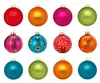 Weihnachtskugeln Glas 4-8cm mit Motiv 40er Set - Mille Produktbild-Vorschau 3