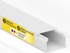 Kabelkanal aus hochwertigem PVC weiß Kabelleiste 2m - 1 Produktbild-Vorschau 1