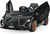 COSTWAY Samochód dziecięcy Lamborghini 12V z pilotem 2.4G, Podgląd zdjęcia produktu 1