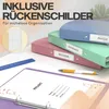 ACROPAQ - 8 x Ringordner A4 - Mit 2 Ringen, Rückenbreite Produktbild-Vorschau 4