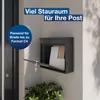 BASI - Briefkasten - BK 360M - Stahl matt anthrazit - Produktbild-Vorschau 5