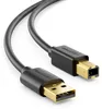 deleyCON 3,0m USB 2.0 Druckerkabel Scannerkabel USB-A auf Produktbild-Vorschau 1