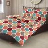 Traumschlaf Biber Bettwäsche Punkte bunt 135x200 cm + 80x80 Produktbild-Vorschau 1