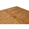 Miliboo - Quadratischer klappbarer Gartentisch aus Produktbild-Vorschau 8
