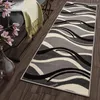 Tapiso Läufer DREAM Modern Grau Schlafzimmer  90 x 220 Produktbild-Vorschau 8