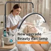 LED Beauty Standleuchte 24 Zoll Schwarz - Lichtbogen für Produktbild-Vorschau 4