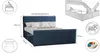 Kaiser Möbel Boxspringbett mit bettkasten und topper TRENTO Produktbild-Vorschau 3
