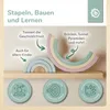Bieco ontwikkelingsspeelgoed voor baby's: houten regenboog Productafbeelding-voorbeeld 3