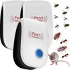 3 pezzi Ultrasuoni Pest Repeller elettronico insetto Anteprima dell’immagine prodotto 1