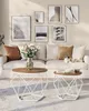 Runde Couchtische, 2Er Set Beistelltische, Moderner Stil, Produktbild-Vorschau 2