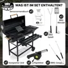 Grill & Chill Gartengrill, Holzkohlegrill - großer Produktbild-Vorschau 2