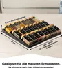 2er Set Verstellbares Gewürzregal für Schublade mit 24 Produktbild-Vorschau 4