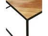 Couchtisch 120 cm in Natur / Schwarz Produktbild-Vorschau 3